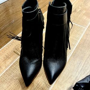 Valentino heeled boots in black